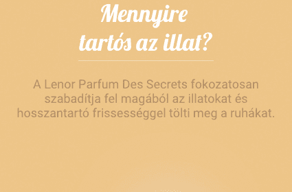 lenor illatgy&ouml;ngy&ouml;k