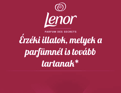 lenor illatgy&ouml;ngy&ouml;k